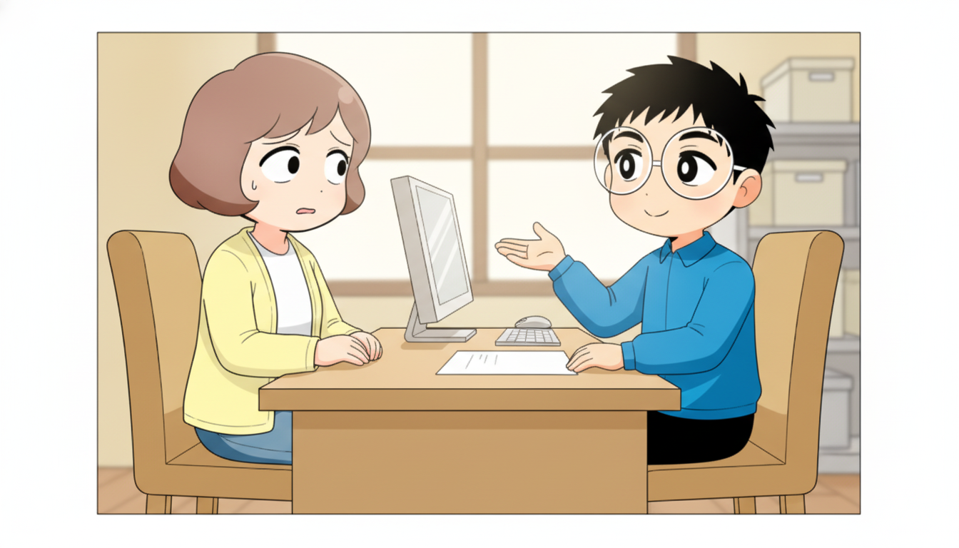 年金が止まる制度②:繰り上げ受給と失業手当は同時にもらえないのイメージイラスト
