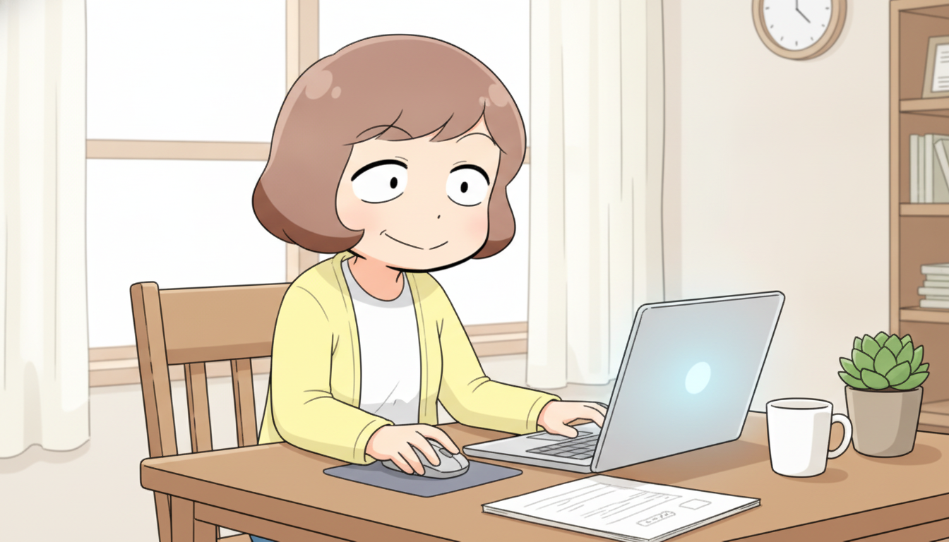 年金額の確認手続きはいつから?ねんきんネットで今すぐチェックのイメージイラスト