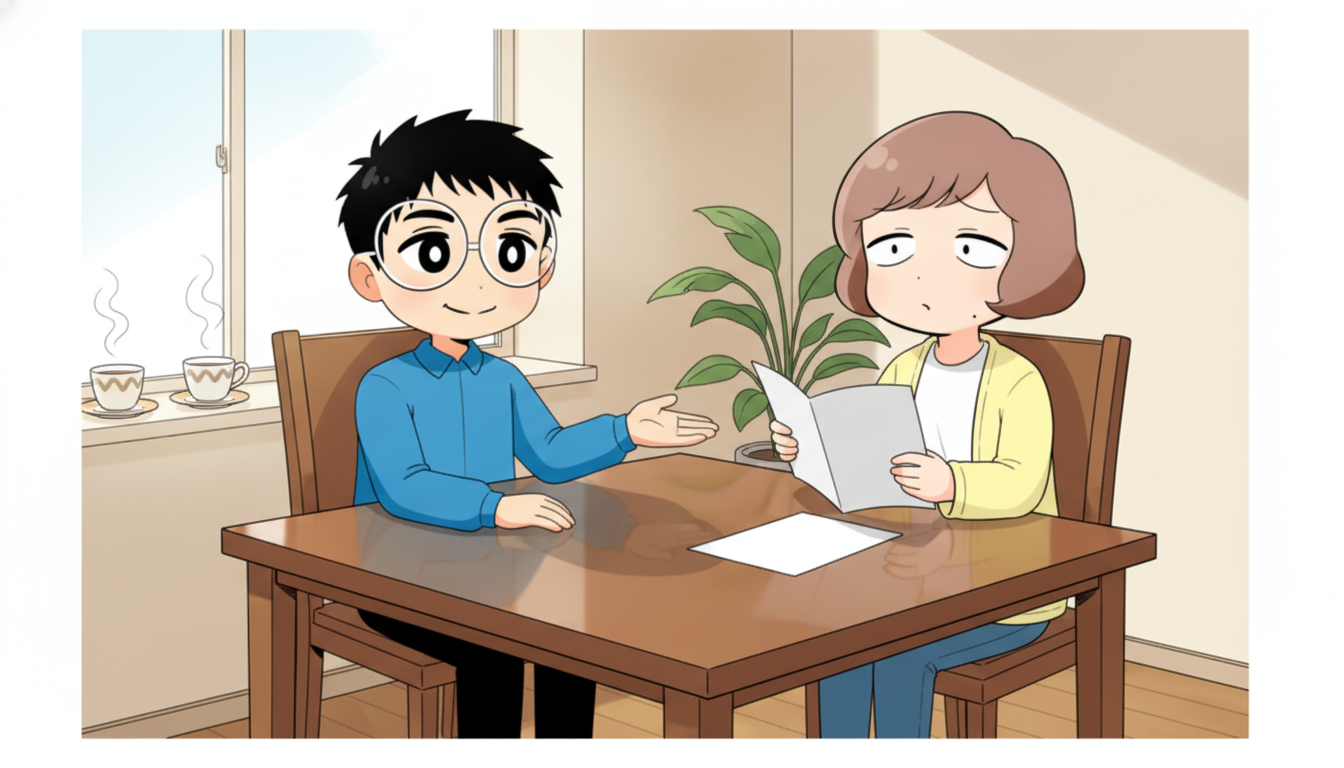年金が少ないと感じたときこそ注意｜自宅を担保にする商品の落とし穴のイメージイラスト