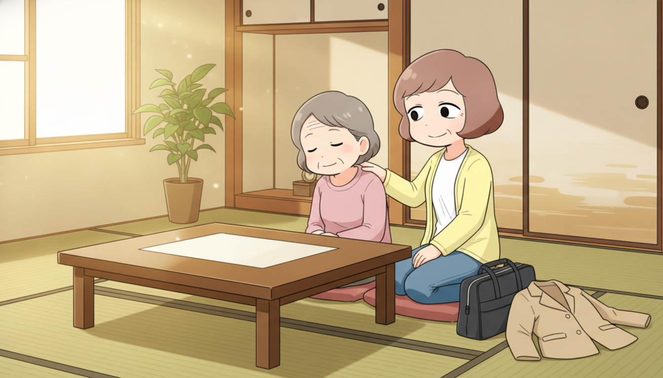 介護休業給付金は家族1人につき93日分|働き続けるメリットのイメージイラスト