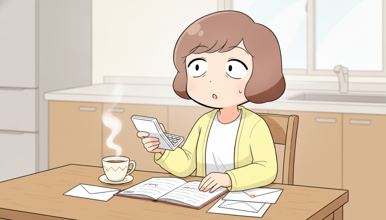 デメリット①:年金が増えても手取りは同じだけ増えませんのイメージイラスト